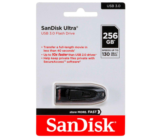 Sandisk 256GB Ultra (USB 3.0) 130MB/s - 306237 - zdjęcie 4
